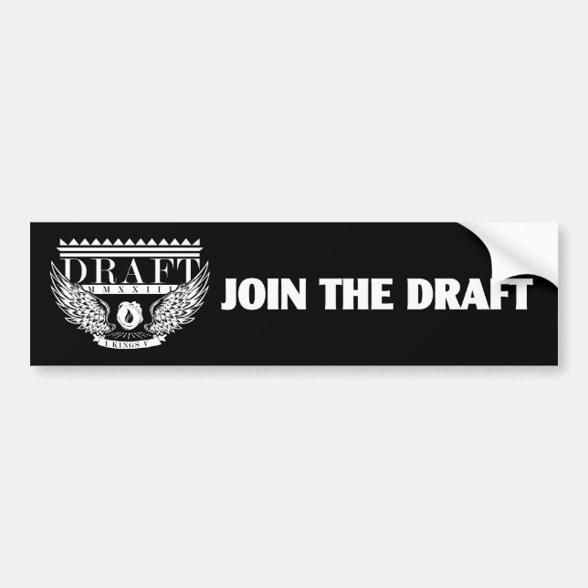 UTKAST (2023) Bumper Sticker Bildekal (Framsidan)