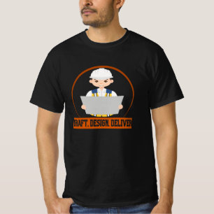 UTKAST, design för teknik T Shirt