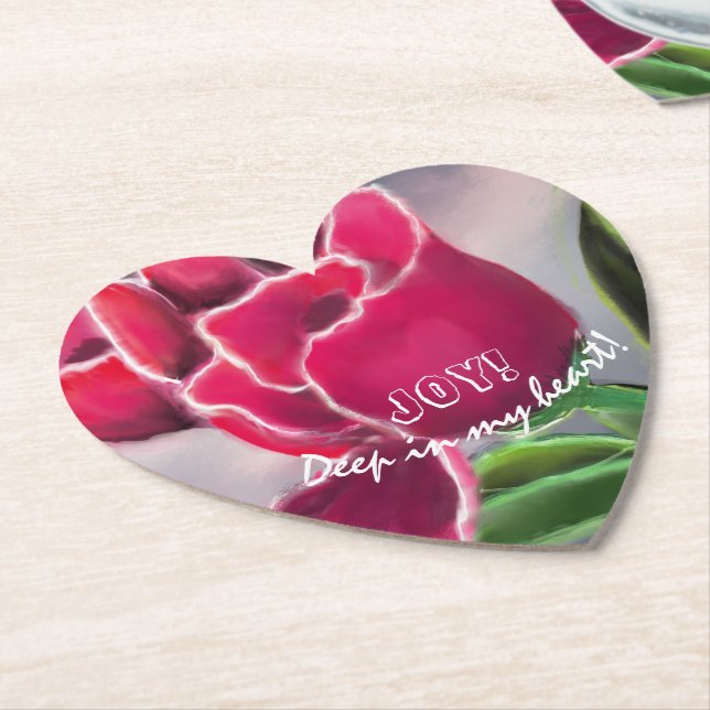 Utkast till Blommigt, anpassa typografi Underlägg Papper (Vinklad)