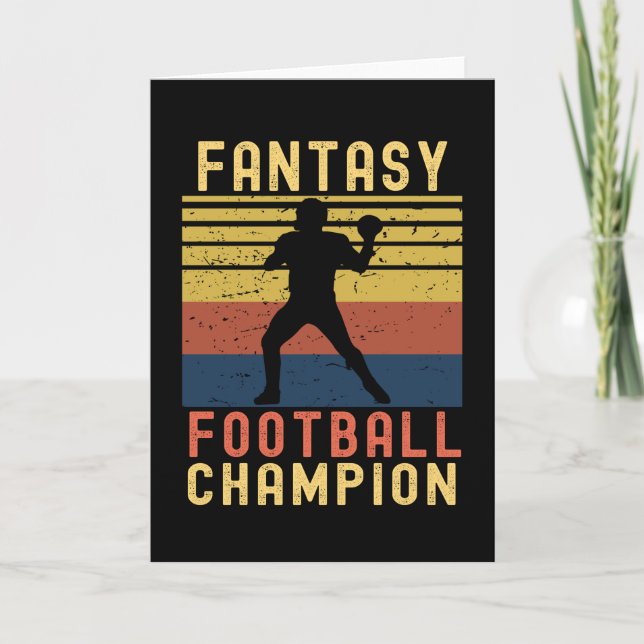 Utkast till Fantasy Football Champion Kort (Framsida)