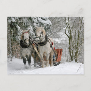 Utkast till jul helg vykort