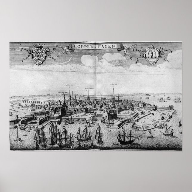 Utkast till Köpenhamn Poster (Framsidan)