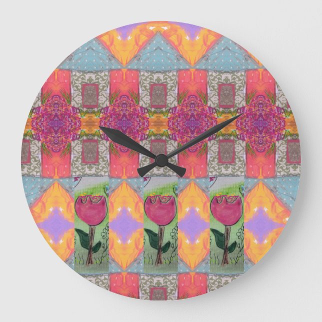 Utkast till utformning 3 stor klocka (Framsida)