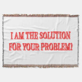 Utkastet "I ÄR LÖSNINGEN" - köp Filt