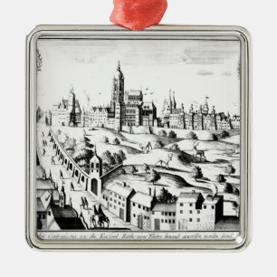 Utkastning genom fönster av Prague, 3rd Augusti Julgransprydnad Metall