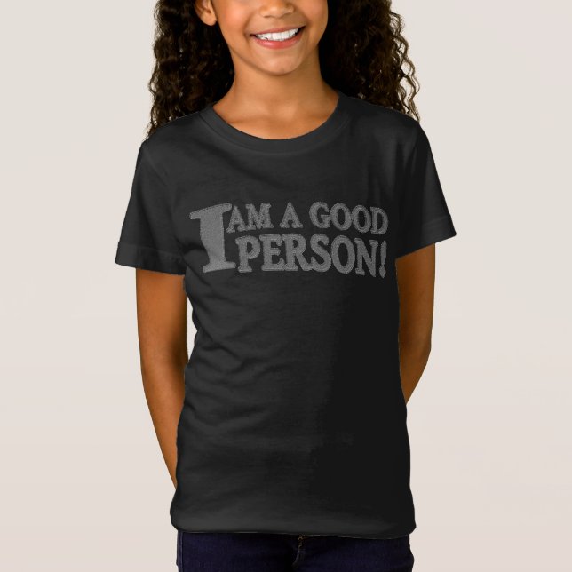 Utkastuttrycksdesign "BRA PERSON" Köp nu T Shirt (Framsida)