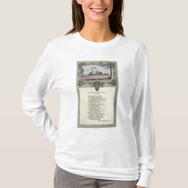 Utkikberg, Colorado T Shirt (Framsida)