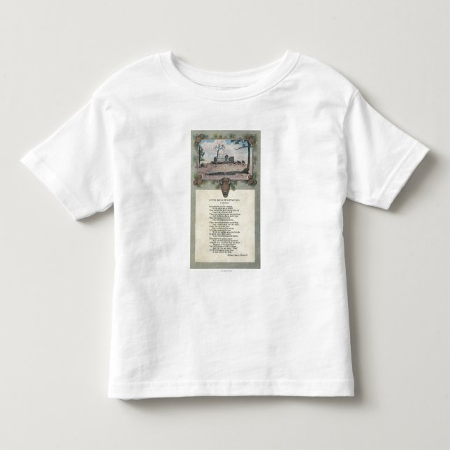 Utkikberg, Colorado T-shirt (Framsida)