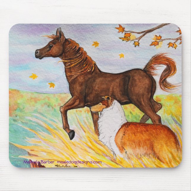 "UtkikRidge" mousepad Musmatta (Framsidan)