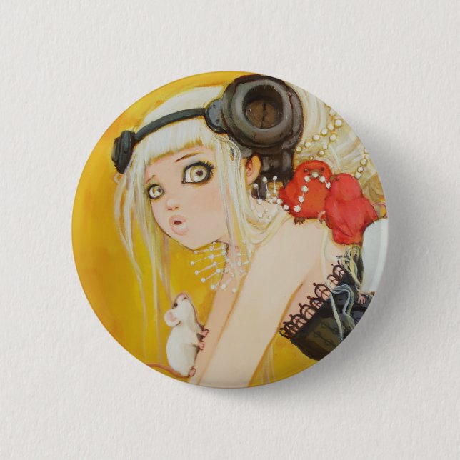 Utklädd oordning knäppas knapp (Framsida)