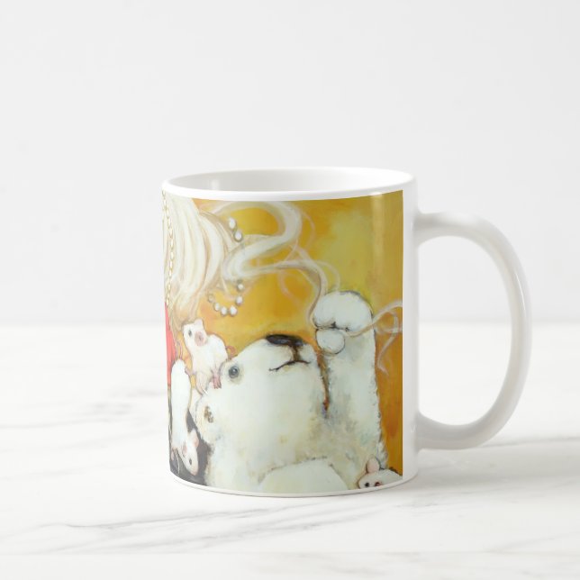 Utklädd oordningmugg kaffemugg (Höger)