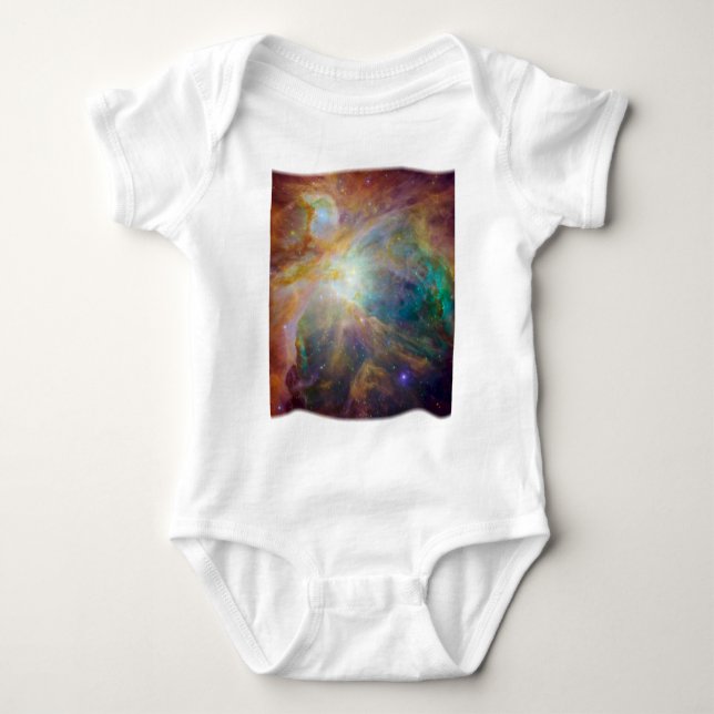 Utklipp för kant för Orion Nebula mjukt Tee Shirt (Framsida)