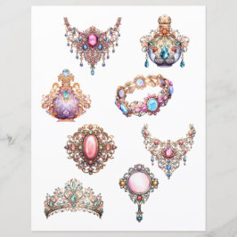 Utklippt rokokosmycke