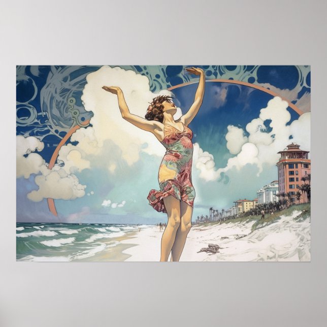 Utläggning av vår poster (Framsidan)