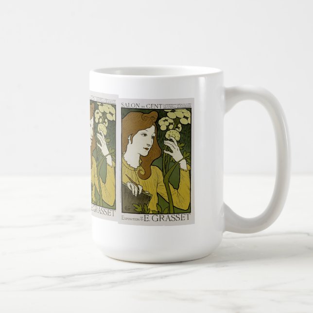 ~ Utläggning de E. Grasset för salongdes-Cent Kaffemugg (Höger)