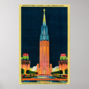 Utläggningtorn, spiren till solen poster