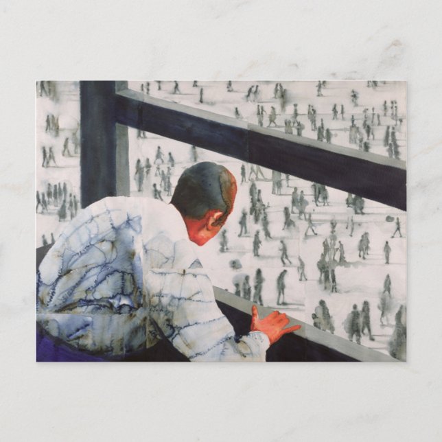 Utländsk korrespondent 1987 vykort (Framsida)