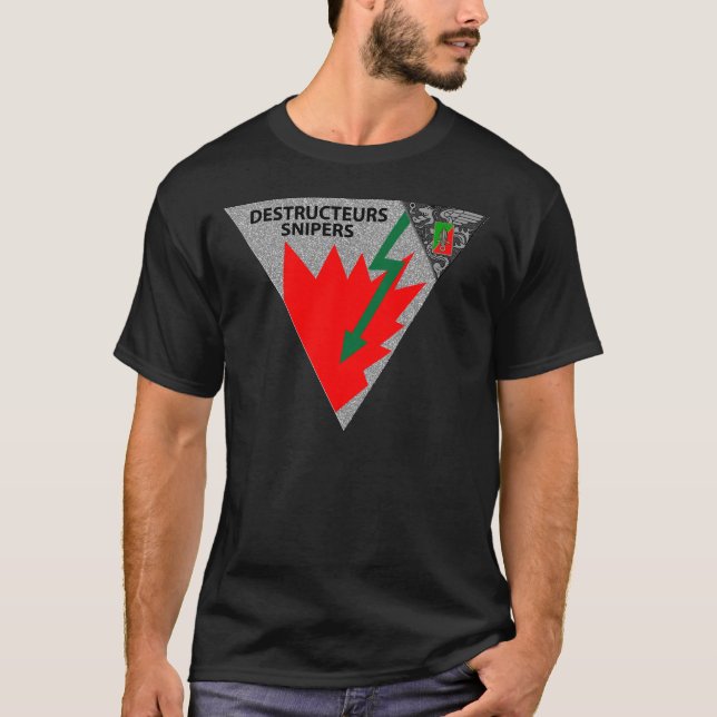 Utländsk legion 2REP 4CIE T-shirt (Framsida)