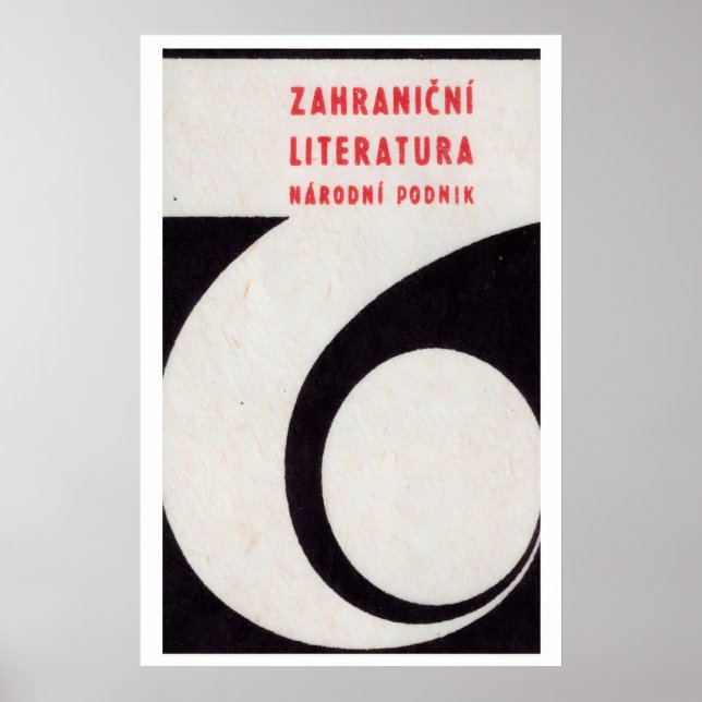 Utländsk litteraturorganisation - Tändsticksasktry Poster (Framsidan)