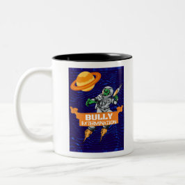 utländsk mobbare utrotare Två-Tonad mugg