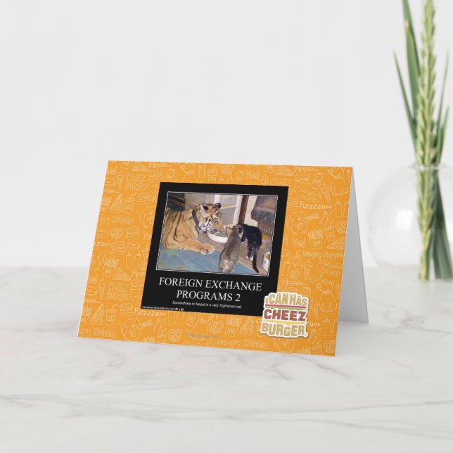 Utländska utbytesprogram 2 kort (Framsida)