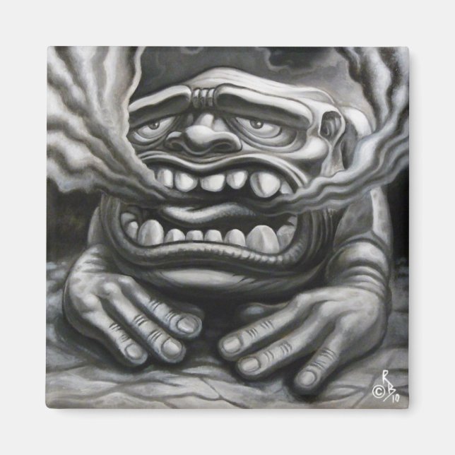 Utlandsstationerad Kaiju Magnet (Framsidan)