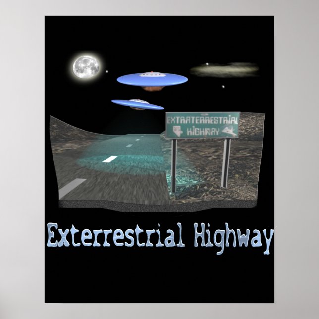 Utlandsvägs motorväg poster (Framsidan)