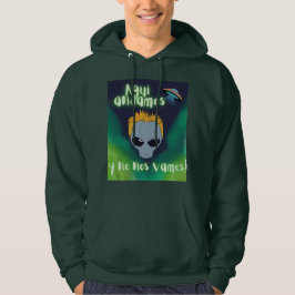 utlänning aqui estamos y no nos vamos , ufo, utomj hoodie
