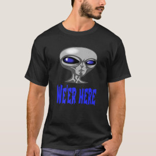Utlänning från yttre delar av rymden eller under m t shirt