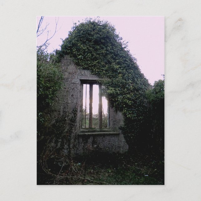 Utlänningars Black Kirk Window (Väster Kirk Culros Vykort (Framsida)