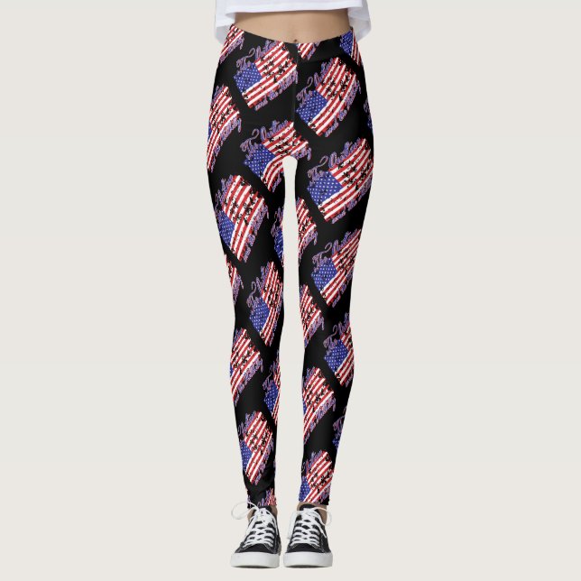 Utlänningen och Hillbillyn Leggings (Framsida)