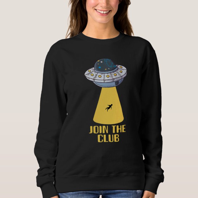 Utlänningens För manar Grönt Ufo Area 51 Space T Shirt (Framsida)