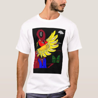 Utlänningens gyllene flygning t shirt