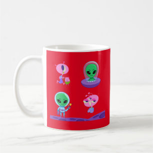 Utlänningsteckendesign för 3D Kaffemugg