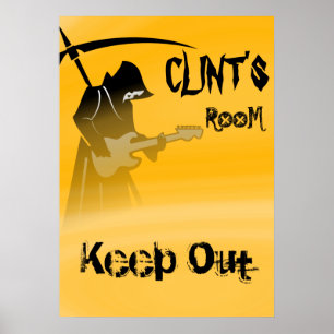 Utloggningssignatur för Mini Reaper Behålla Poster