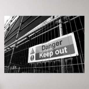 Utloggningsskylt för Behålla Poster