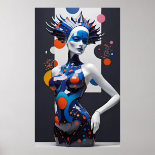 Utlöpande av Processaa - Ken Gage Art Poster