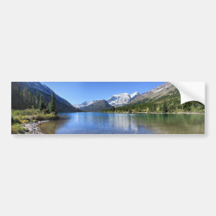 Utlopp i Cosley Sjö - Glacier National Park Bildekal