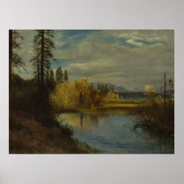 Utlopp i Sjö Tahoe Poster