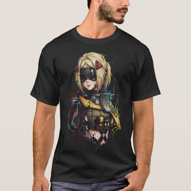Utlös ZZZ Elektrisk Stun-prickskytt T Shirt (Framsida)