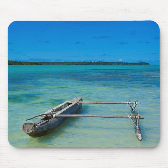 Utlösare Canoe i grunda havet Musmatta (Framsidan)