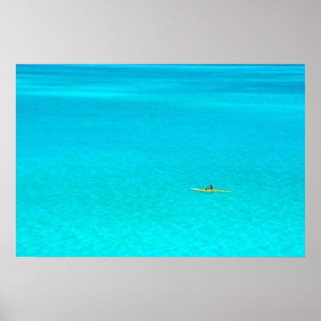 Utlösarkanot i Bora Bora poster utskrift (Framsidan)