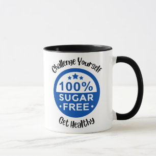 Utmana dig själv Få en bra hälsa Kaffe Mugg