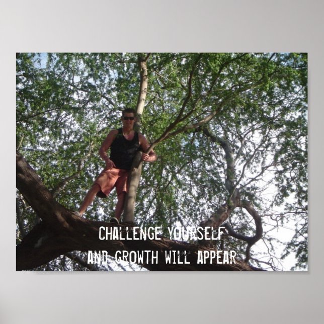 Utmana dig själv.. poster (Framsidan)