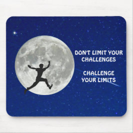 Utmana dina begränsningar av motiveringsofferten musmatta