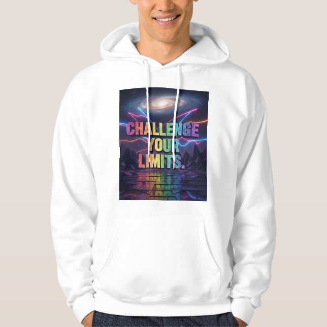 Utmana dina begränsningar hoodie (Framsida)