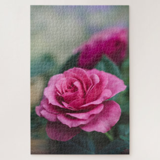 Utmanande Rosa ros Pussel