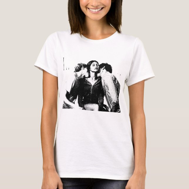 Utmanare Konst, Tashi och Patrick Clear (Mid) T Shirt (Framsida)