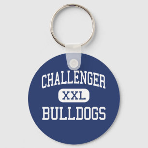 Utmanarebulldoggar mellersta Glendale Arizona Nyckelring