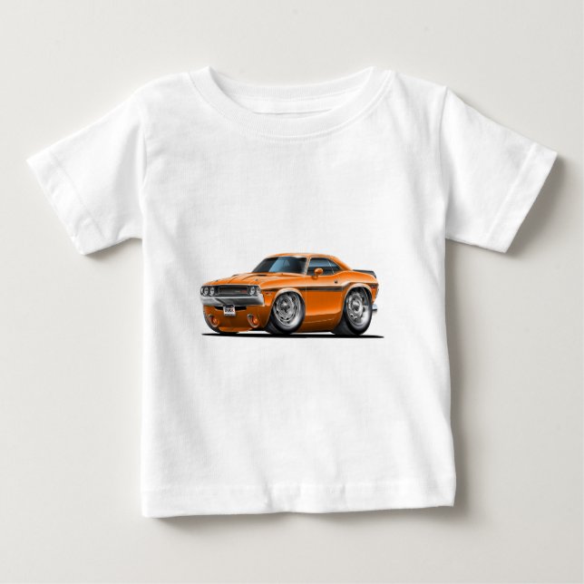 Utmanareorangebil 1970-72 tee shirt (Framsida)